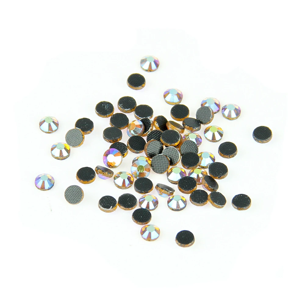 

Free Shipping DMC Hotfix Rhinestones ss20 (4.6-4.8mm) Topaz AB 100Gross DIY Iron-on Garment Crystals For Clothes Decoration