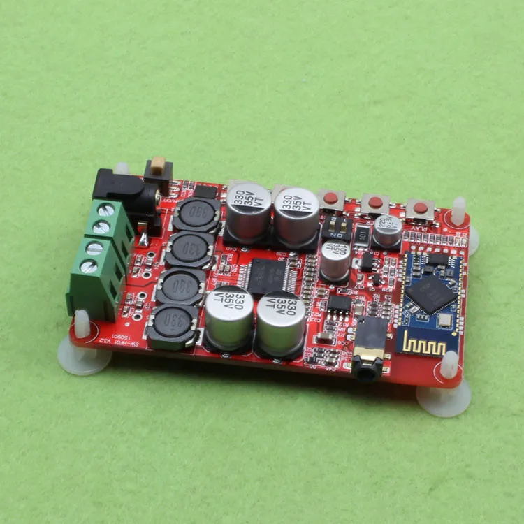 

Беспроводной Bluetooth 4,0 аудио приемник Цифровой TDA7492P 50 Вт + 50 Вт усилитель плата бесплатная доставка