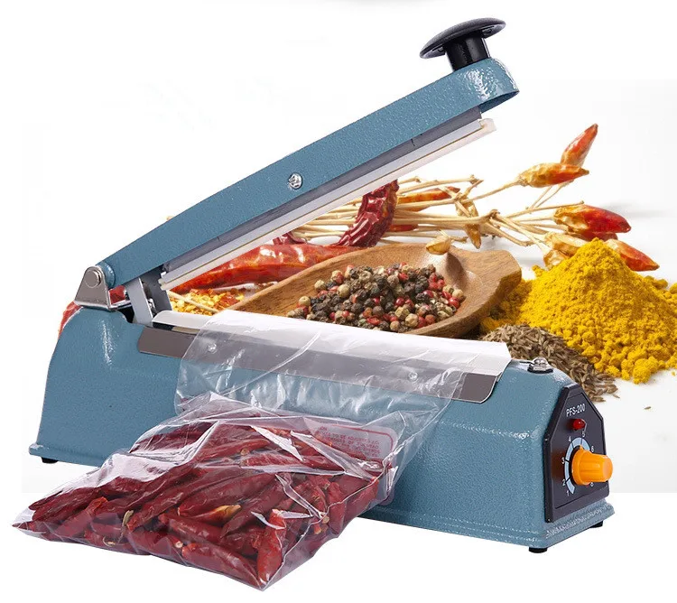 Plastic Sealing Machine Vacuum Food Sealer Film Bags Electric Packing Machine Tools Heat Hand Free Shipping