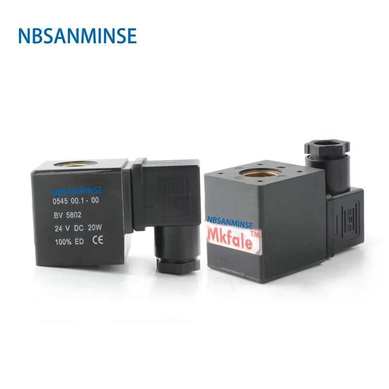 20pcs/lot 0543 / 0545 Pneumatic Air Solenoid Valve Coil Led DC12V DC24V AC110V AC220V For VX2120 PU225 NBSANMINSE