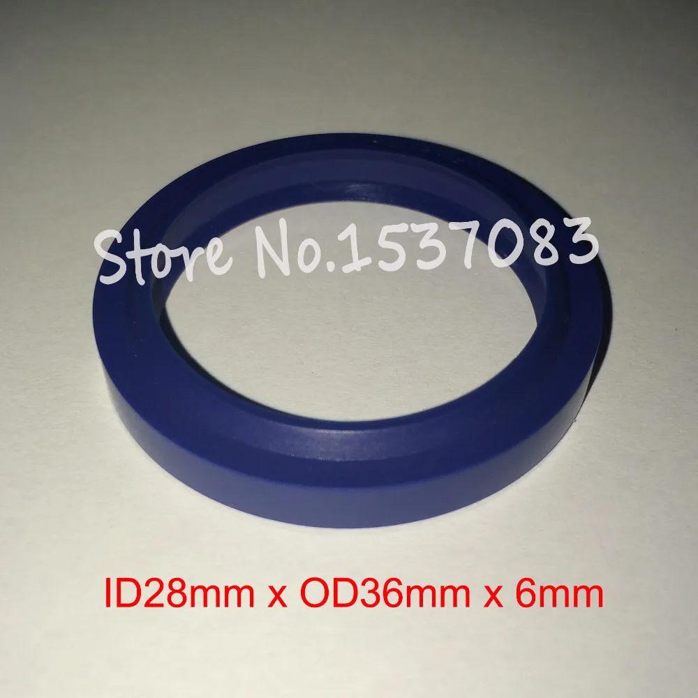 

Hydraulic ram seal wiper seal rod ring gasket 28mm x 36mm x 4.5mm x 6mm