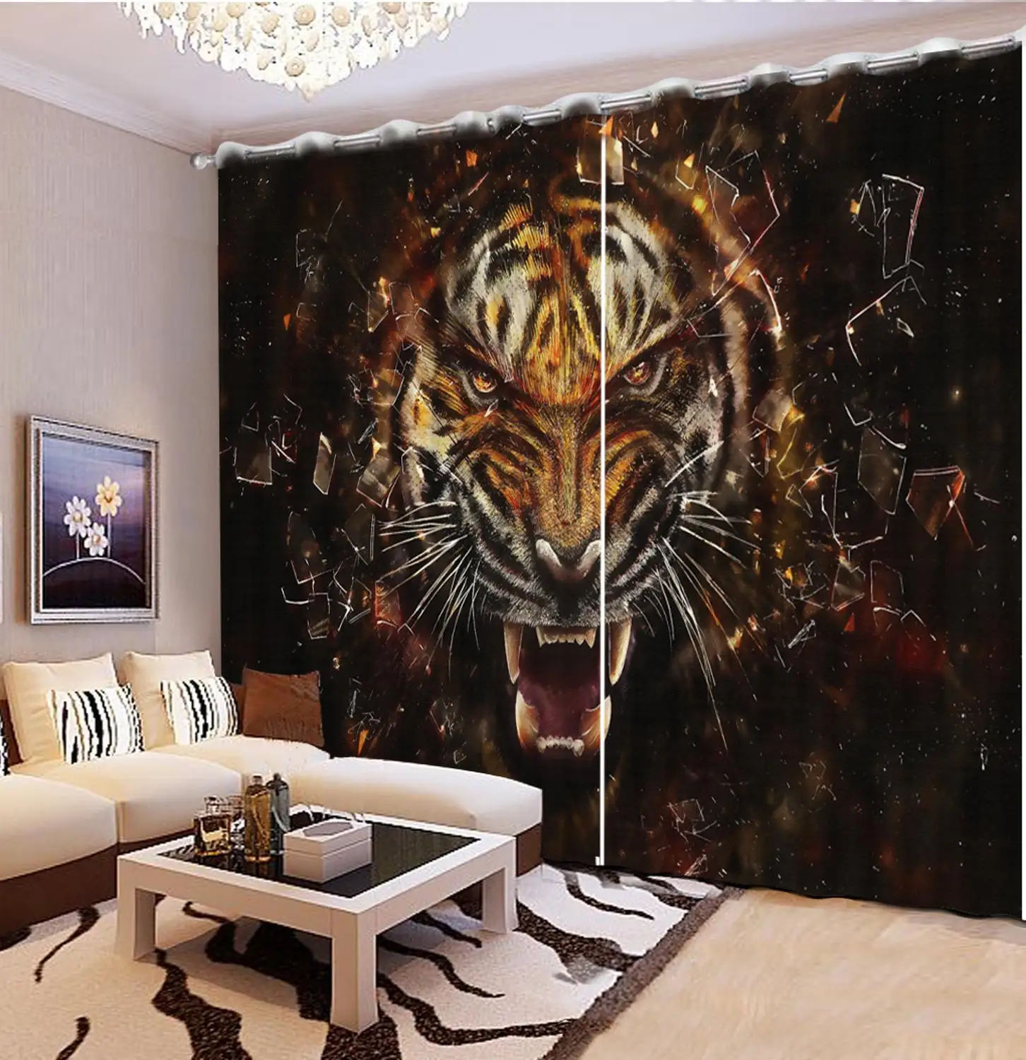 

customize photo 3d curtains animal window curtains for kids rooms bedroom