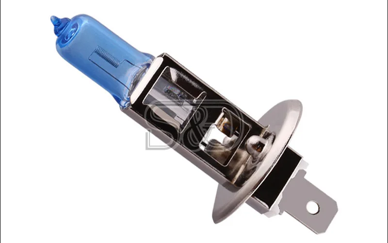 H1 100W 12V Super Bright Halogen Bulbs Xenon White Car Headlight Lamp Fog Lights Car Light Source Car Styling parking