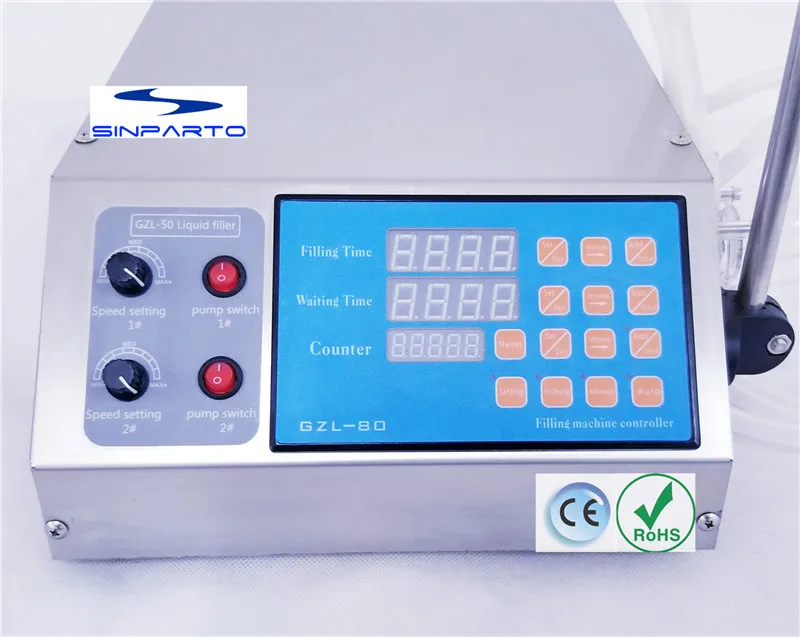 Gorąca sprzedaż pompa perystaltyczna napełniarka 0.3-500ml/min z 2 głowicami napełniacz do płynów do perfum, napełniacz oleju napełniarka jadalna