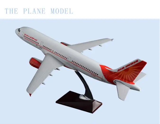 47cm Resin SAS Northern Europe Airlines A340 Plane Model Airbus Scandinavian  India A320 Airways AircraftAviation Model Toy Gift