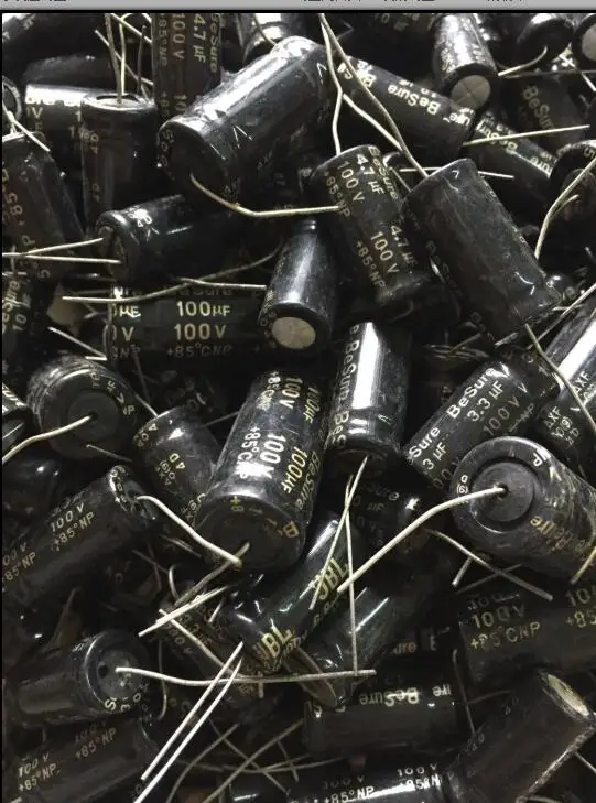 500g mixed stepless axial capacitor mixed electronic components mixed electronic package