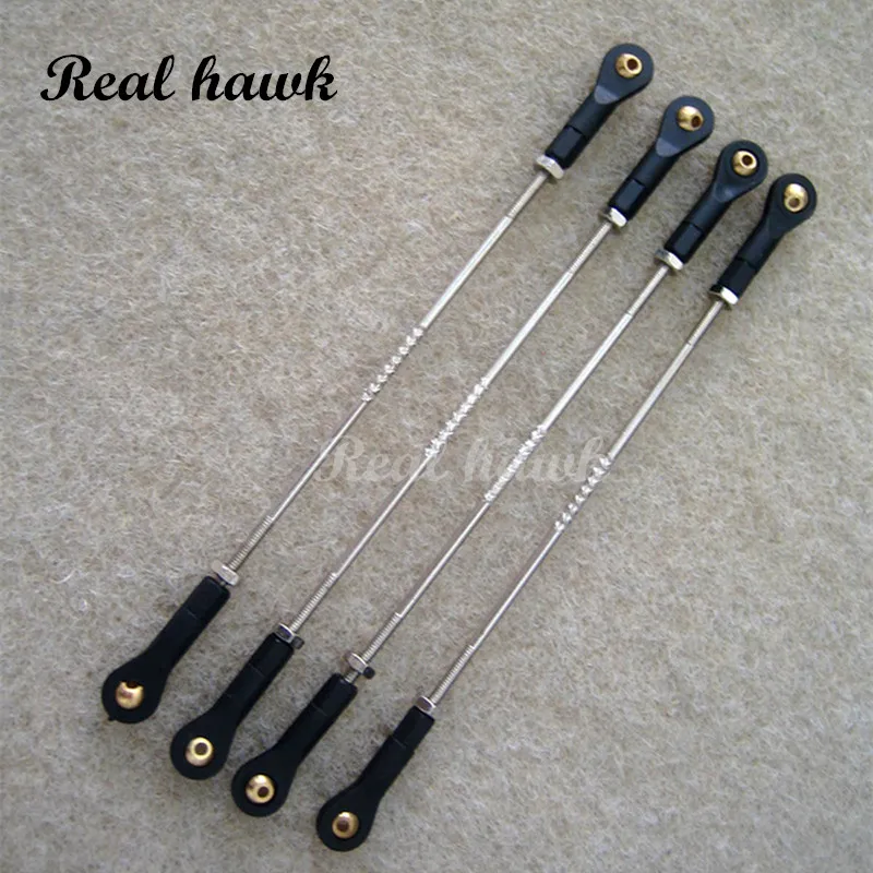 

10 sets M3 ball head D2.5 steel wire COMBO tie rod aircraft model aircraft double ball head steel wire tie rod aircraft parts