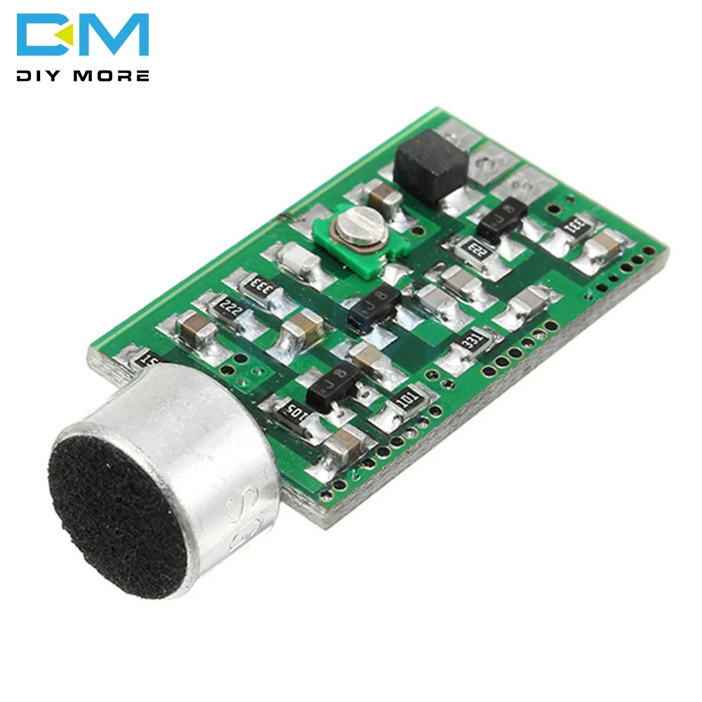 FM Transmitter Pickup Pick up Module Mini Wireless Microphone MIC Wireless Audio Transmitter FM Emission MIC Core Board V4.0