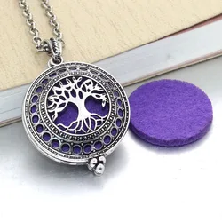 Aroma Diffuser Necklace with Pads, Open Antique Vintage Lockets, Perfume Pendant, Essential Oil, Aromatherapy Locket, 1Pc