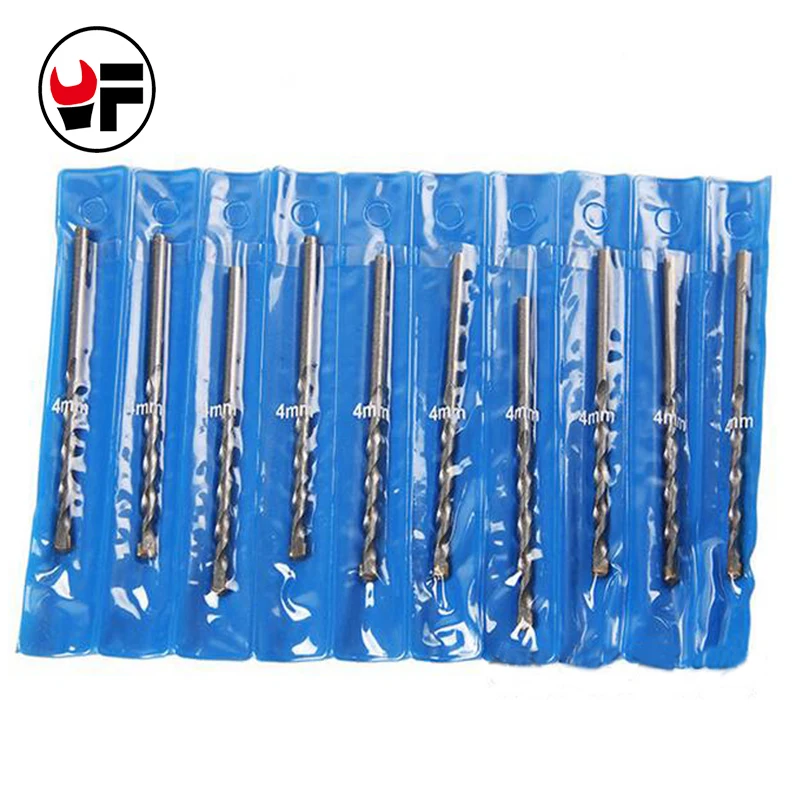 Juego de brocas de impacto eléctricas para construcción, taladro de pared de hormigón y cemento de aleación, 6 unids/set, HHDZ122