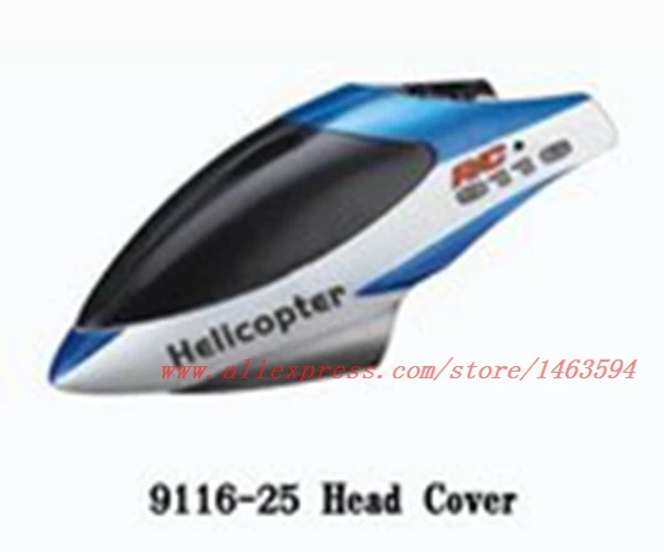 

Wholesale Double Horse 9116 DH9116 RC Helicopter Spare Parts Head cover Canopy (blue) Free Shipping