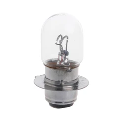 T19 P15D-25-1 DC 12V 35W White Halogen Headlight Double Filament Bulb For Motorcycle