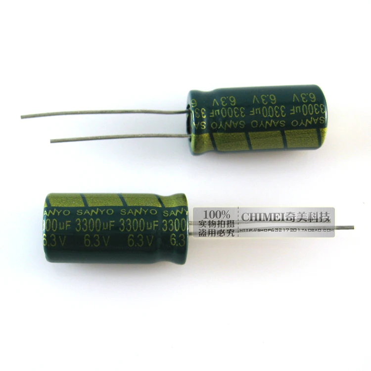 

Electrolytic capacitor 6.3V 3300UF 10 * 20MM Volume 10X20 mm Accessories