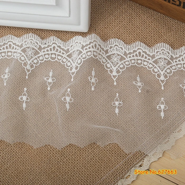 16cm embroidered trimming lace for garment