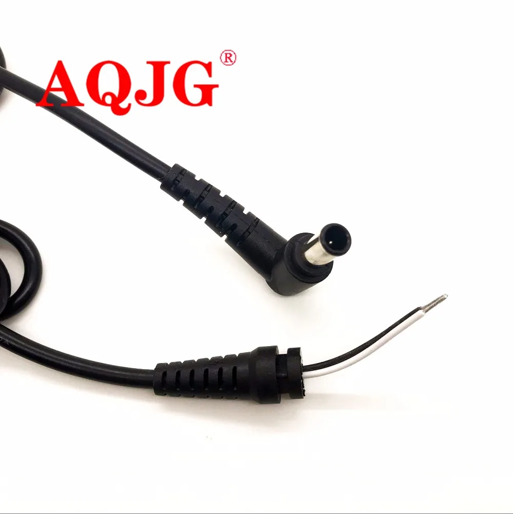 1.2m DC 6.0 x 4.4 6.0*4.4mm Power Supply Plug Connector With Cord / Cable For Sony Laptop Adapter  6.5*4.4 AQJG