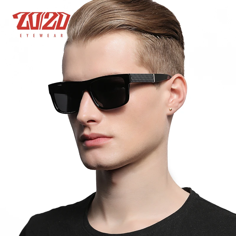 2020 Brand New Polarized Sunglasses Men Round Black Cool Travel Sun Glasses High Quality Fishing Eyewear Oculos Gafas PL257