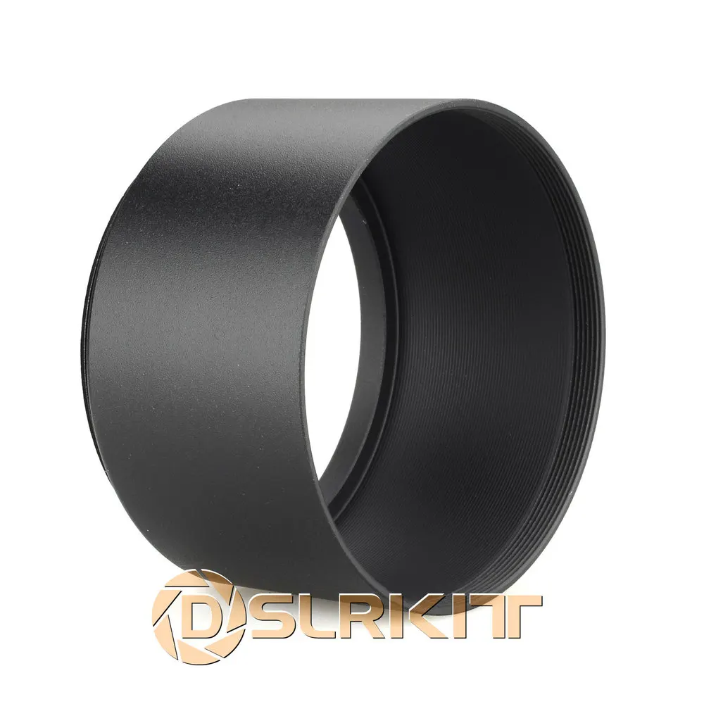 Металлическая ввинчиваемая бленда для объектива камеры Canon, Nikon, Sony, Olympus, 49 мм