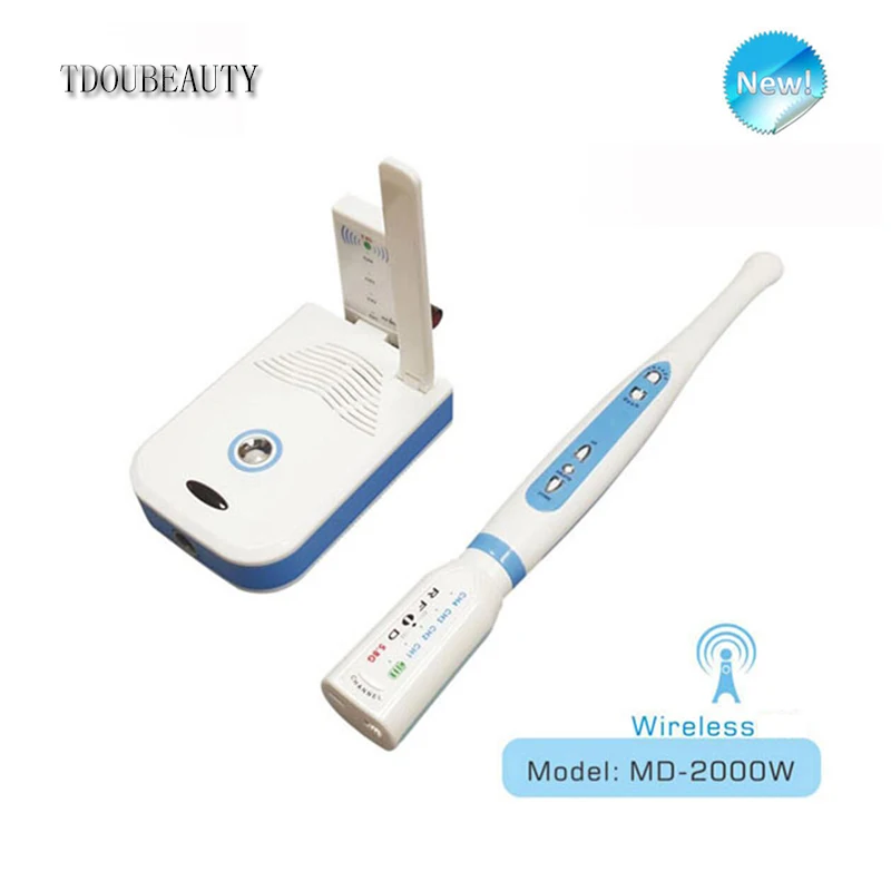 TDOUBEAUTY Can U Disk Storage And Wifi Wireless CCD Dental Intraoral Camera 2.0 Mega Pixels MD-2000W