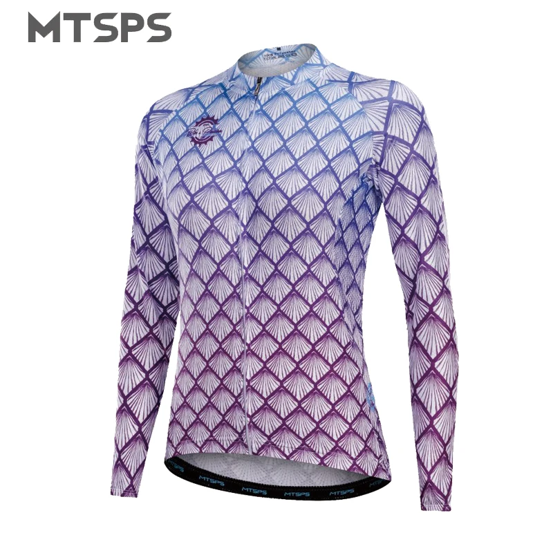 MTSPS 2019 Women Cycling Jersey Mtb Jersey Bicycle Clothing Ciclismo long sleeves Jersey Maillot Roupa Ciclismo Bikewear