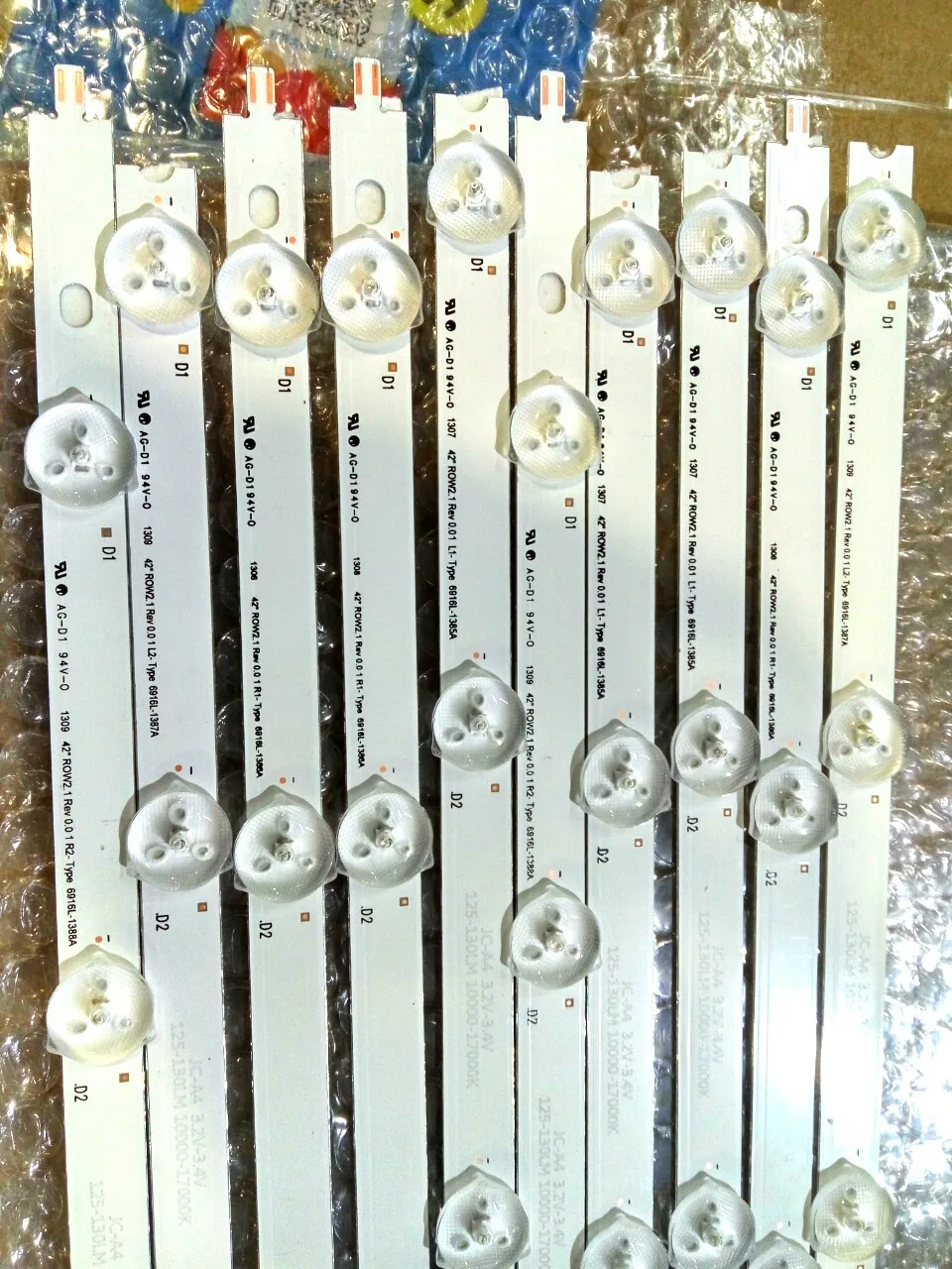 10 pcs new LED strip Mạch 6916L-1385A 6916L-1386A 6916L-1387A 6916L-1388A CHO 42LN519C-CC GLB