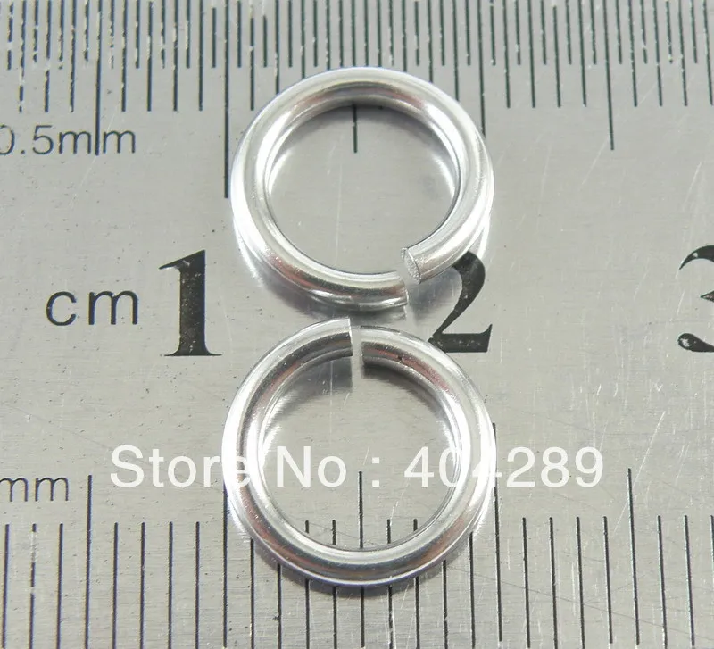 

Wholesale 200pcs 1.5*10mm 316L Stainless Steel Jump Rings,DIY Jewelry Finding,Lobster Clasp Split Rings