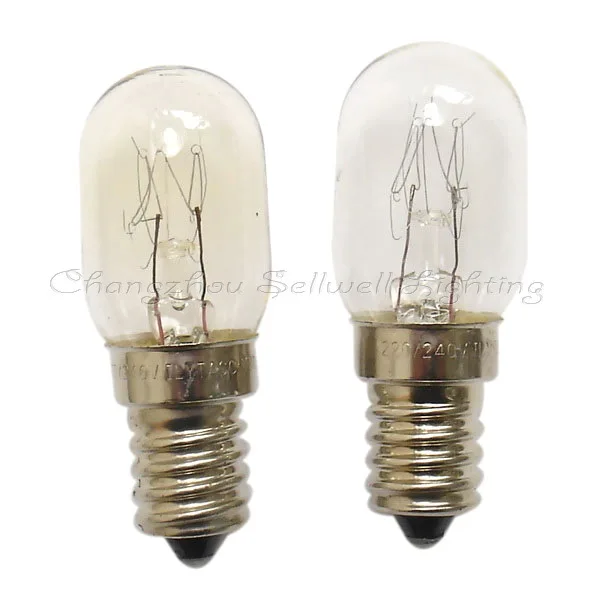 

Miniature lamp bulb 230-240v 15w e14s t26x53 A293 10pcs