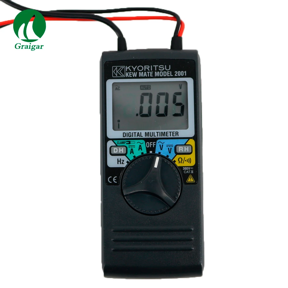 Brand New KYORITSU KEW 2001 Digital Multimeters with OPEN CLAMP SENSOR