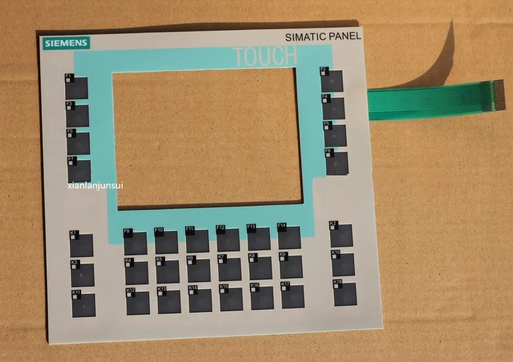 เหมาะสำหรับ OP177B 6AV6 642-0DC01-1AX1ปุ่มฟิล์มแผงปุ่ม