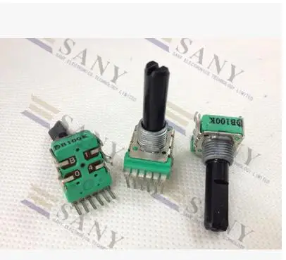 

[LAN] Pu Yao RK12-B100K B100K 25MM handle 6 feet Potentiometer switch--10PCS/LOT