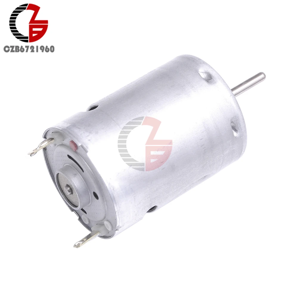 380 DC Motor DC 12V 24V High Speed Hobby Toy Micro Motor 8000RPM 16000RMP High Torque for Smart Car Electronic DIY 5pcs