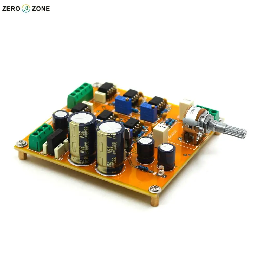 GZLOZONE Assembled MBL-6010 (Base On MBL6010D) Preamplifier Board With ALPS Potentiometer