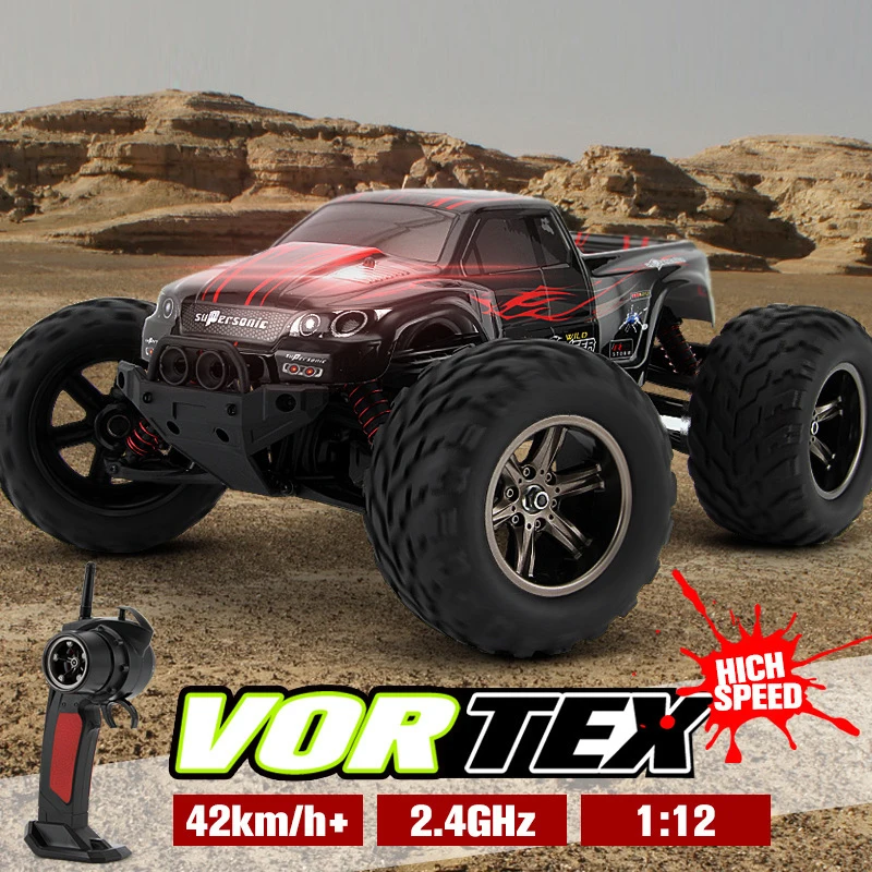 New High speed rc car Model toys 1:12 Proportion All terrain 2.4GHz 2WD Brush Radio Remote Control rc Monster Car Toy vs a959-B