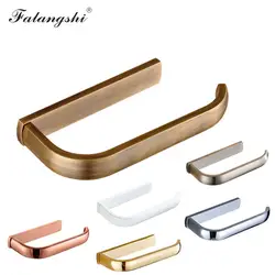 Di rame In Ottone Spazzolato Toilet Paper Holder Chrome Nero Bianco Oro Accessori Per il Bagno Supporto di Carta Igienica Rotolo di carta WB8201