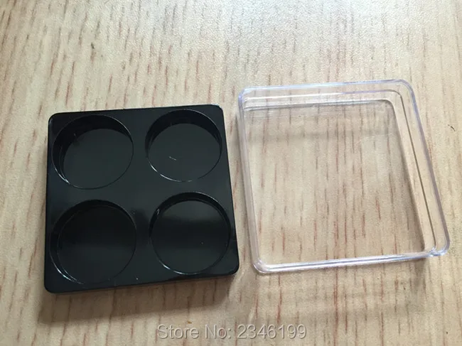 

4G 4ML Powder Box Plastic Packing Box Lipstick Eyes Black Powder Case Packing Box 50pcs/Lot