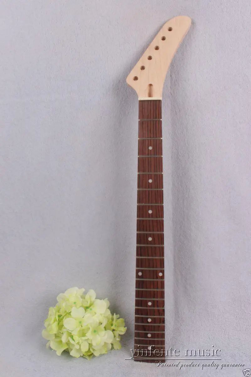 

1pcs new Electric guitar neck 22 fret 25.5'' maple Replace rose Fretboard #895