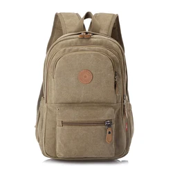 Zaino da viaggio da uomo Vintage di nuova moda zaino da viaggio zaini da uomo zaini da scuola a spalla per zaino di grande capacità