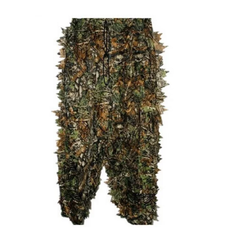 Folhagem da floresta Caça Camuflagem Terno Ghillie Terno camuflagem caça roupas 3D floresta caça roupas de camuflagem terno