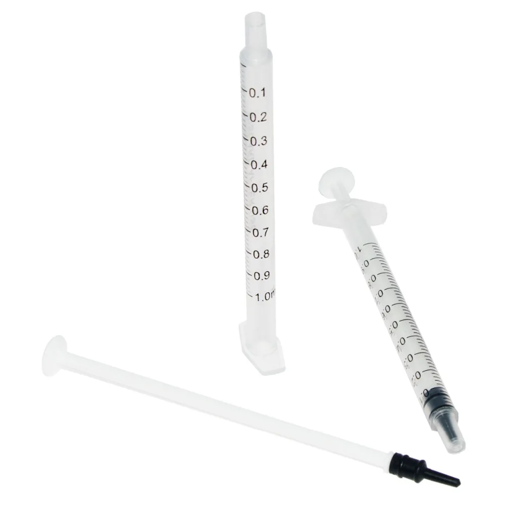 1ml Syringe Without Needles Use For Lab Or Industrial 1cc Injector , Non-sterile , 50pcs