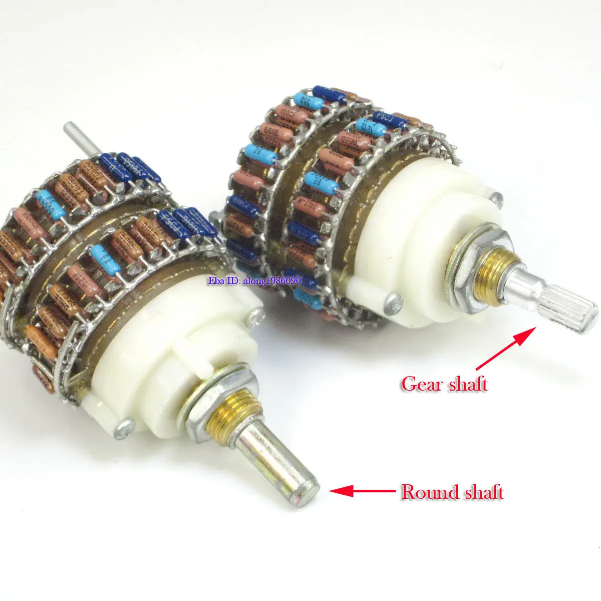 

1pcs 24 Steps DALE 2 Channel (Stereo) Shunt Type Volume Potentiometer 2X 100K