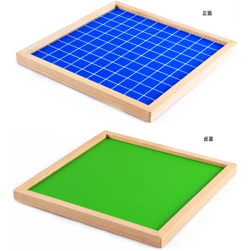 Jouets éducatifs en bois Montessori avec chiffres de 1 à 100, jouet de maths Cognitive, Version logarithme, cadeau d'apprentissage précoce pour enfants