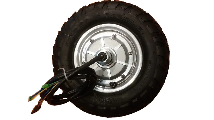 High quality 9 inch 48V 500W 800W wheel hub motor scooter motor wheel