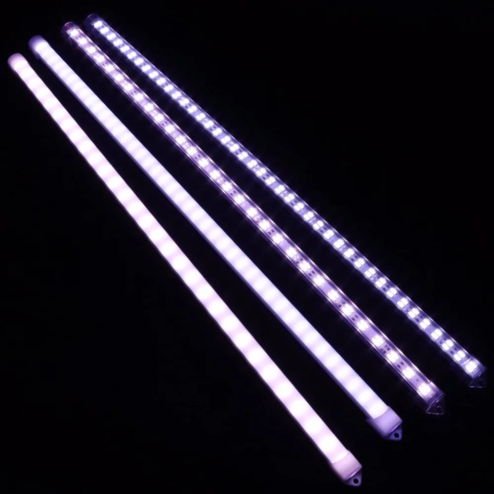 5 sztuk światła typu LED Bar trudno doprowadził pasek White 50cm 12V DC 5630 8520 7020 5054 sztywny pasek z U aluminiowa powłoka + osłona z