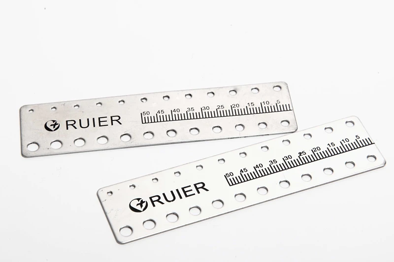 2Pcs/set  New Dental Endo Rulers  Span Measure Scale Ruler