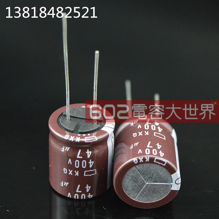 2019 hot sale 20PCS/50PCS Japan NIPPON electrolytic capacitor 400V47uf KXG Series 105 18*20 47UF 400V Free shipping