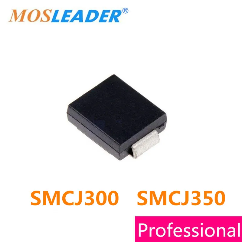 

Mosleader SMCJ300 SMCJ350 SMC 100 шт. DO214AB SMCJ300A SMCJ300CA SMCJ350A SMCJ350CA 300V 350V Высокое качество