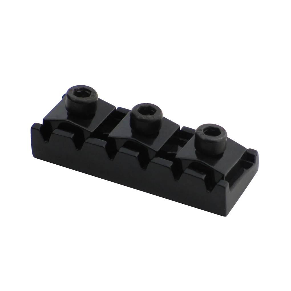 NEW 43mm Guitar String Locking Nut String Lock Nut Metal Black for Bridge System