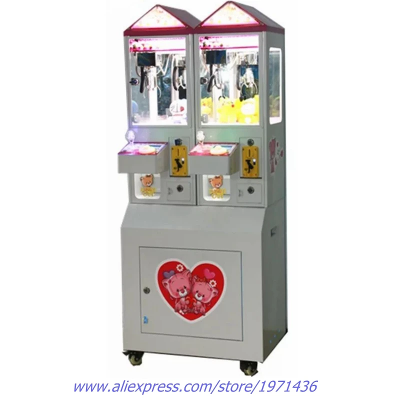 

Children Coin Operated Arcade Games Mini Prize Gift Small Toy Cranes Claw Machine For Malls