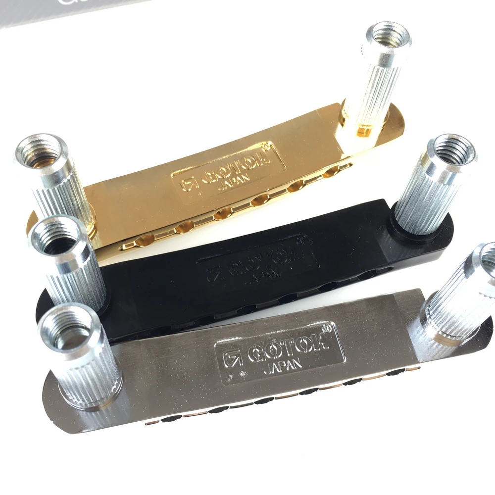 Original GOTOH GE101Z Tune-O-Matic Style Electric Guitar Bridge Tailpiece For LP SG DOT Custom MADE IN JAPAN