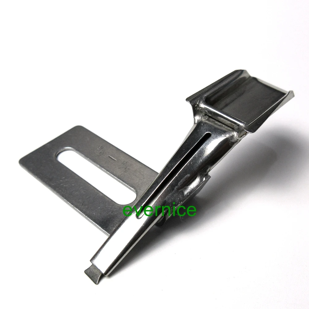 Belt Loop Folder For 2-Needle Industrial Sewing Machine Edges Meet In The Middle