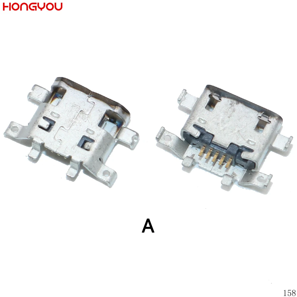 200PCS/Lot Micro USB Charge Jack Socket For Motorola Moto X XT1060 XT1058 XT1056 XT1053 XT1080 G4 Plus Charging Port Connector